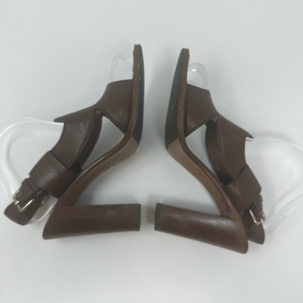 PRADA Pumps Sandals Brown Women's EU 38/US8 - Picture 7 of 16